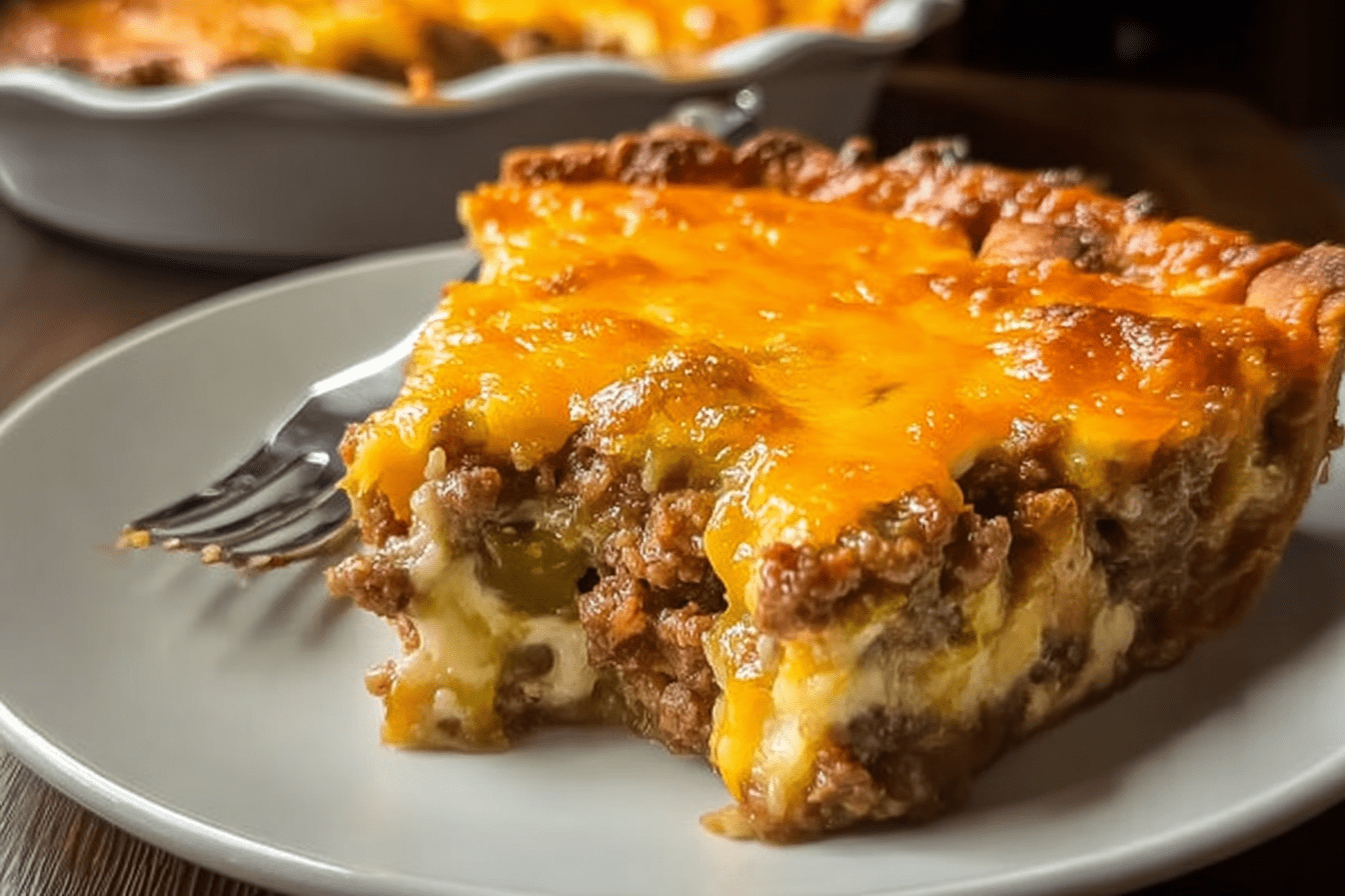 Cheeseburger Pie Recipe Easy To Make With Simple Ingredients 6 Impossible Cheeseburger Pie