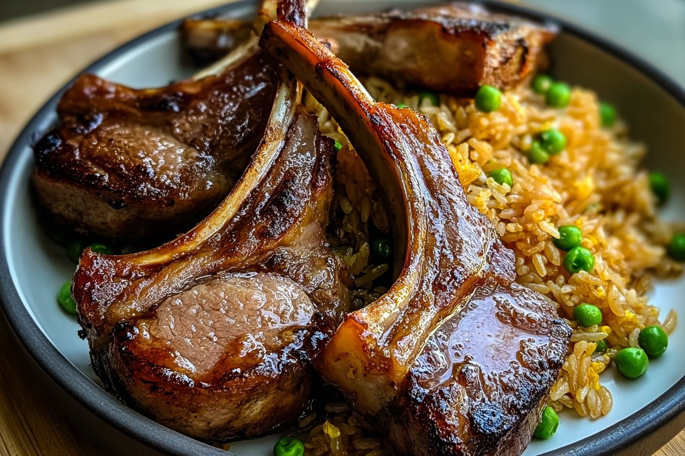 Garlic Herb Crusted Lamb Chops Recipe With Bold Flavor 6 Lamb Chops