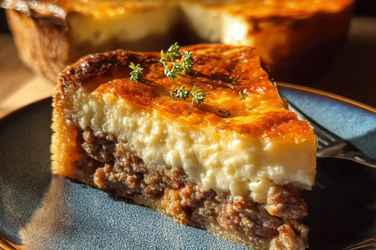 Cheddar Cheesy Meat Pie Recipe With Rich Savory Flavors 8 Meat And Cheese Pie 7.Png