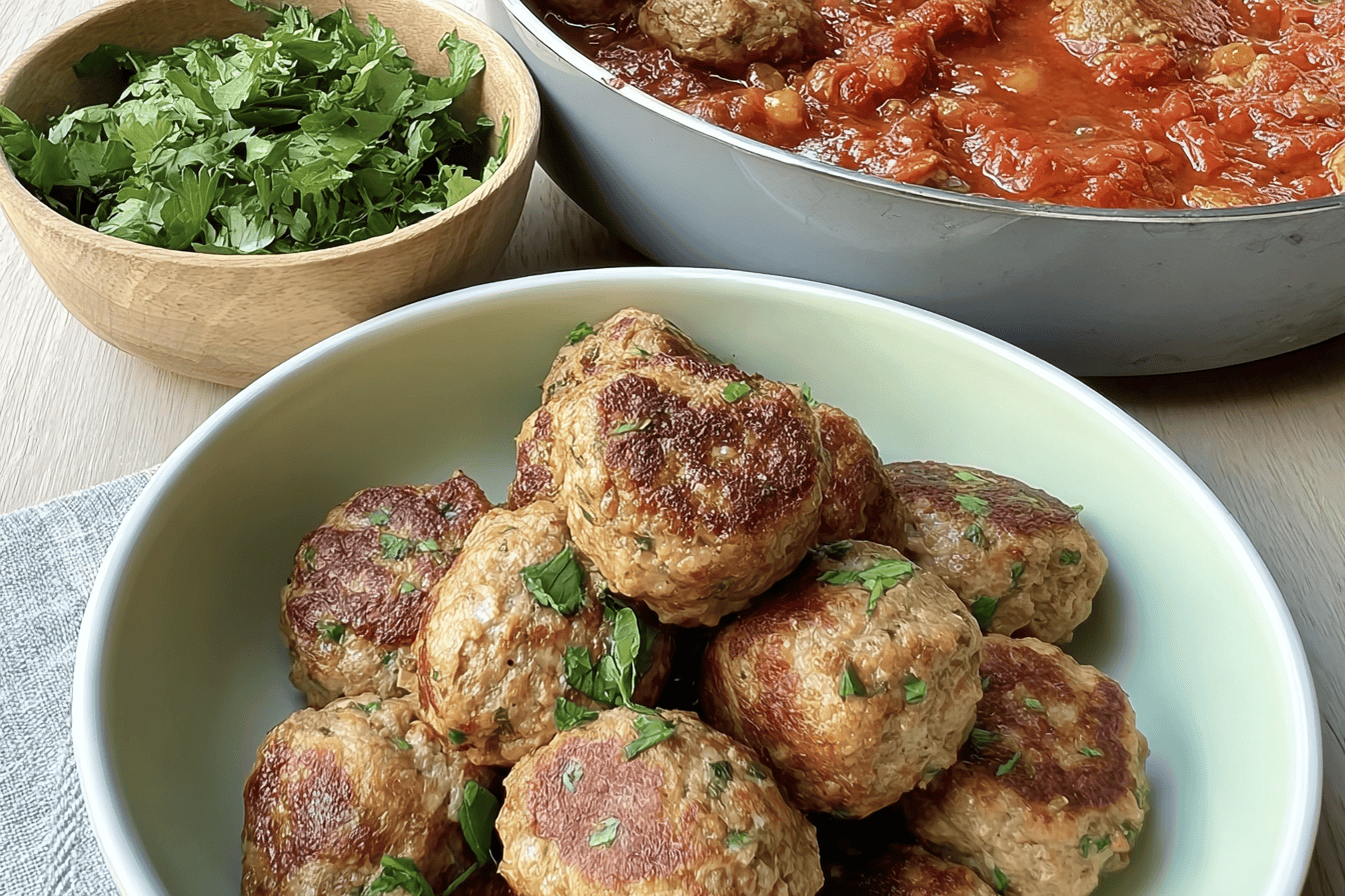 Moroccan Lamb Meatballs