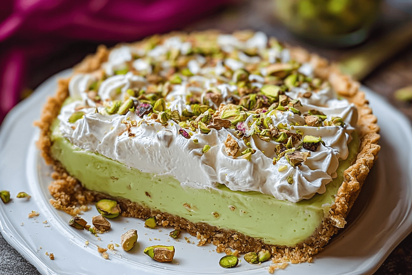 Easy Pistachio Pie Recipe For A Quick And Delicious Treat 6 Pistachio Pie