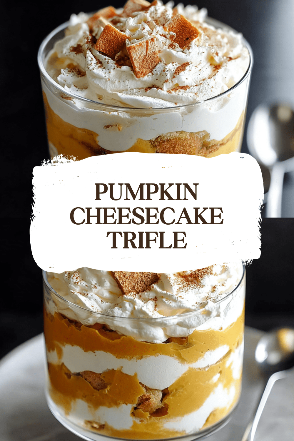 Pumpkin Cheesecake Trifle