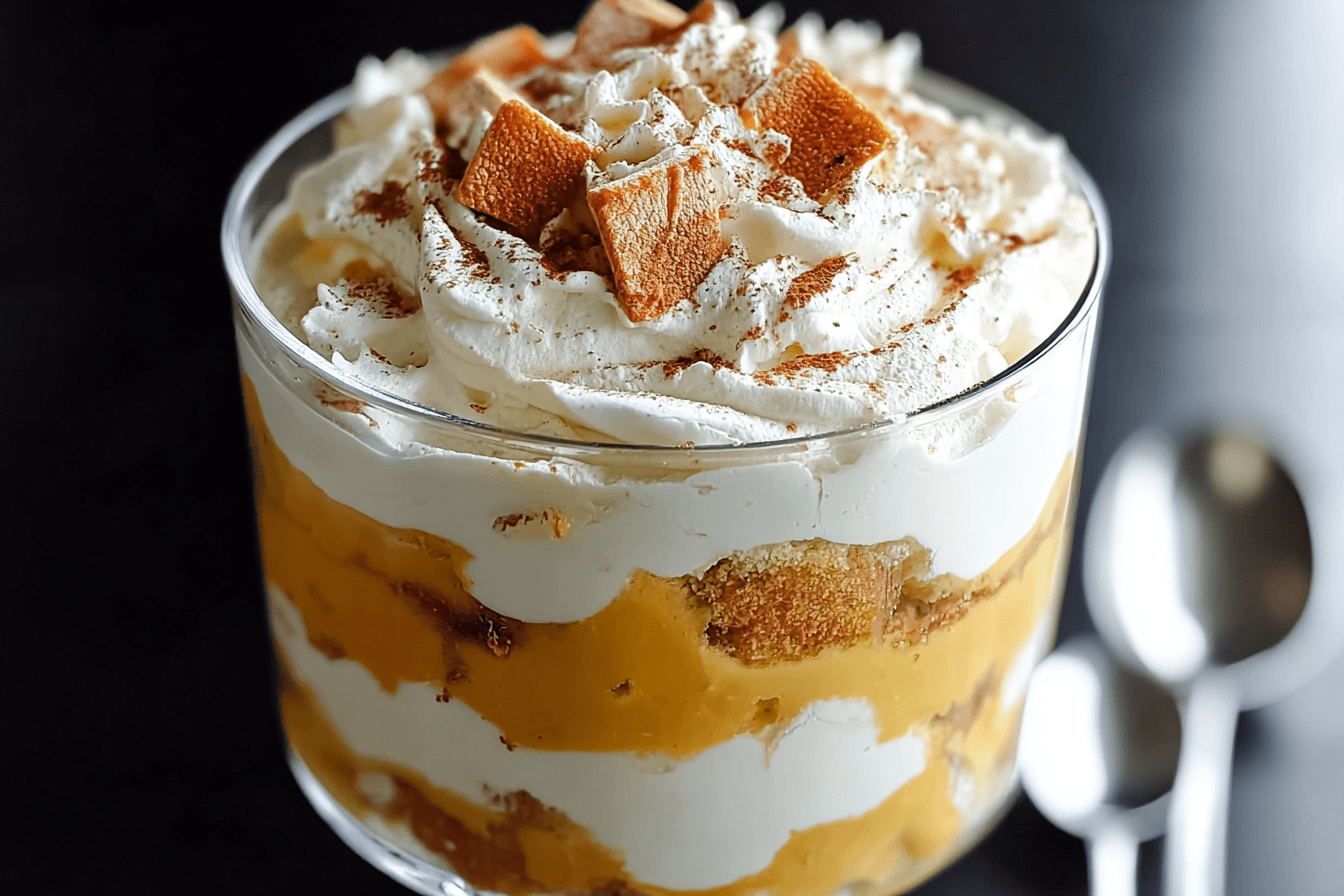 Pumpkin Cheesecake Trifle