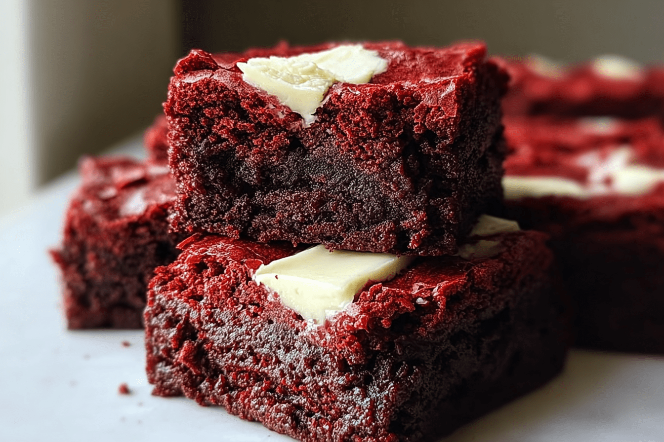 Red Velvet Brownies