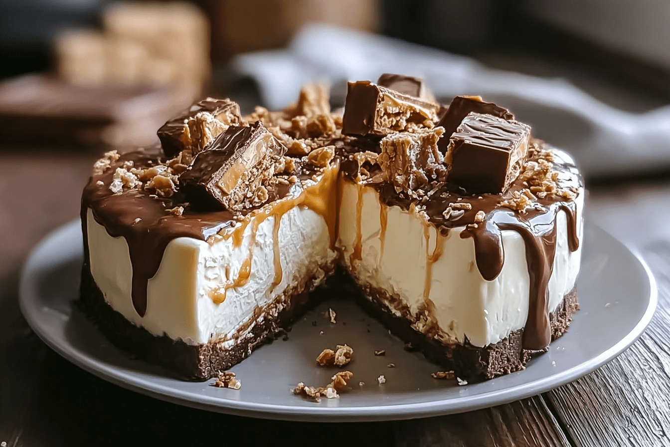 Twix Cheesecake