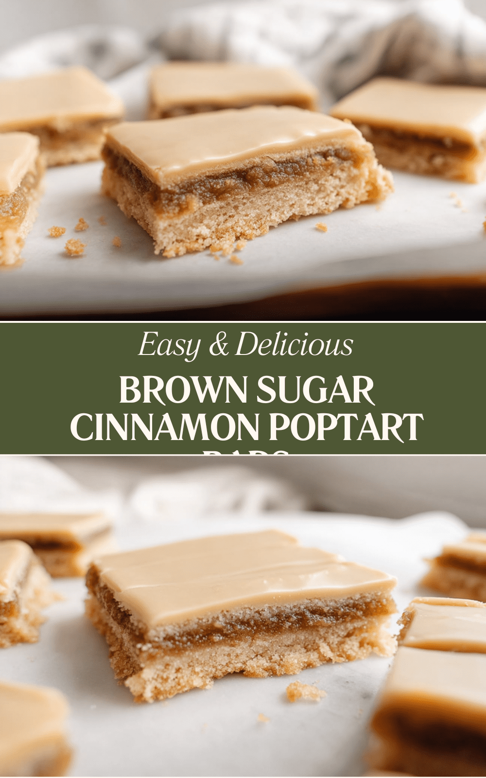 Homemade Brown Sugar Cinnamon Pop Tart Bars 4 Brown Sugar Cinnamon Poptart Bars
