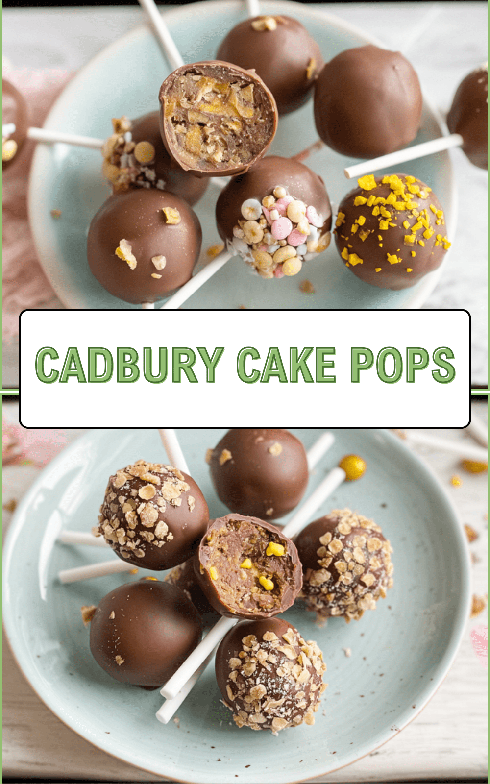 Cadbury Cake Pops