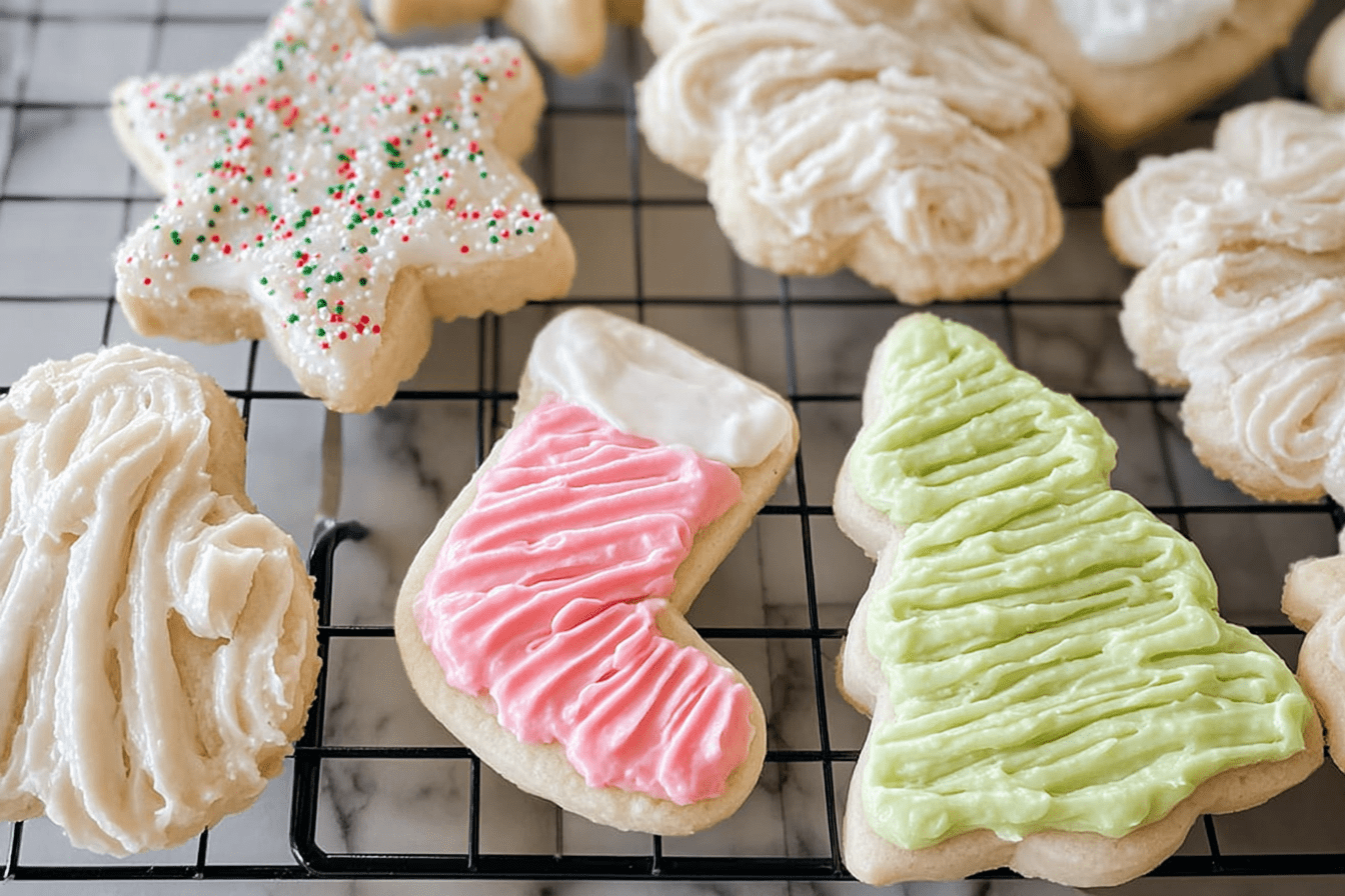 Christmas Sugar Cookies Recipe With Simple Icing 6 Christmas Sugar Cookies
