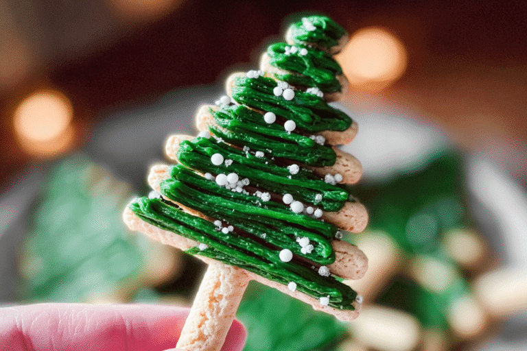 Shortbread Cookie Sticks Easy Homemade Recipe 8 Christmas Tree Shortbread Sticks 94.Png