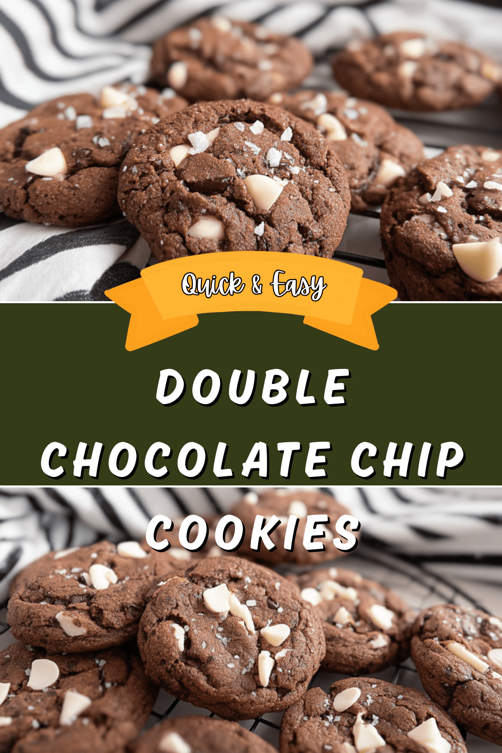 Double Chocolate Chip Cookies Recipe Favorite Edition 7 Double Chocolate Chip Cookies