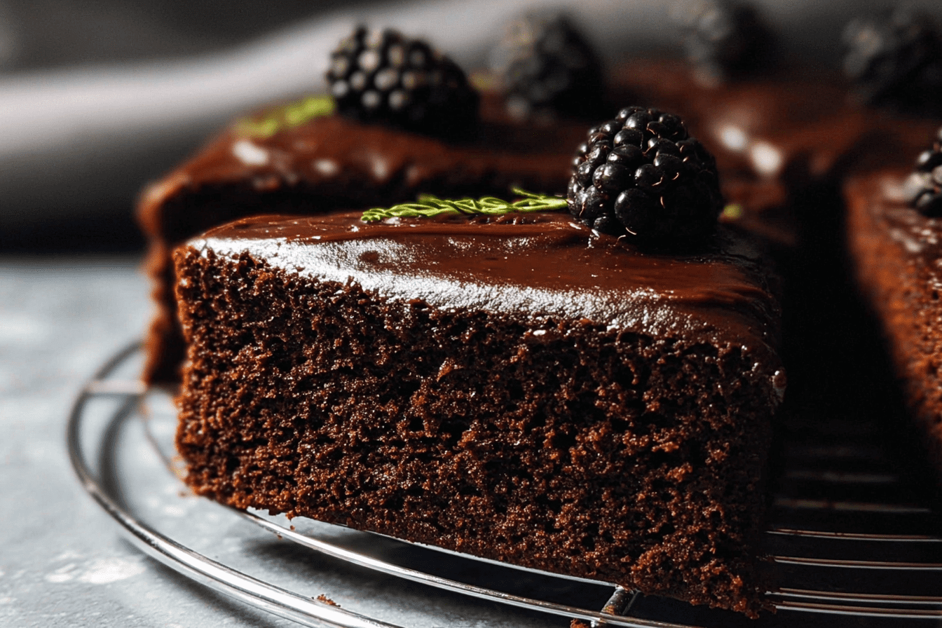 Moist Eggless Chocolate Cake Recipe 6 Eggless Chocolate Cake