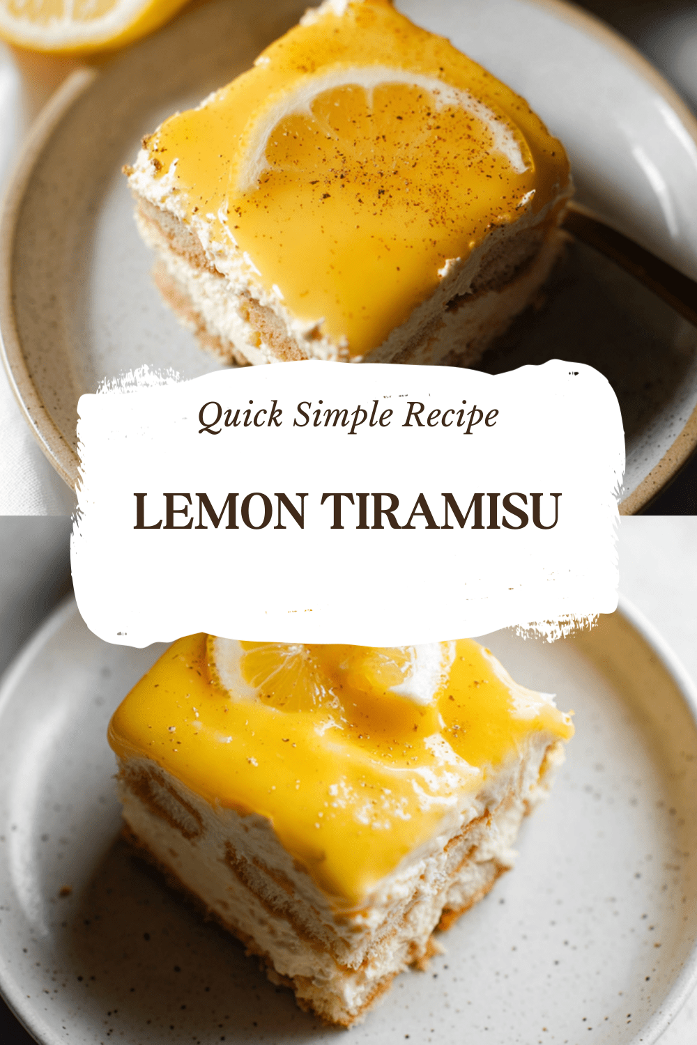 Lemon Tiramisu