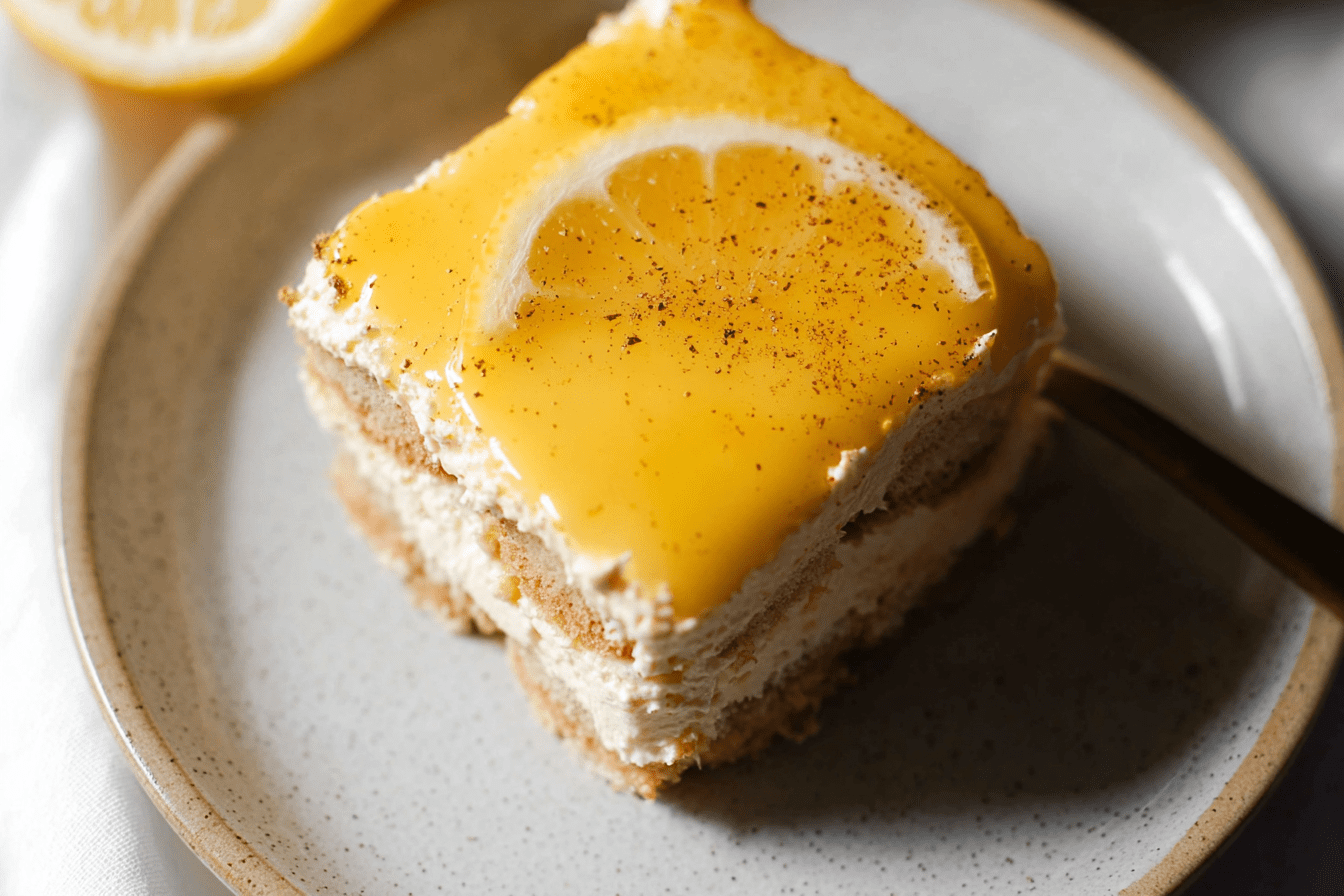 Lemon Tiramisu