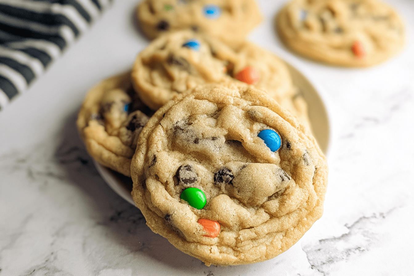 Soft Chewy M&Amp;M Cookies Recipe 6 Mm Cookies