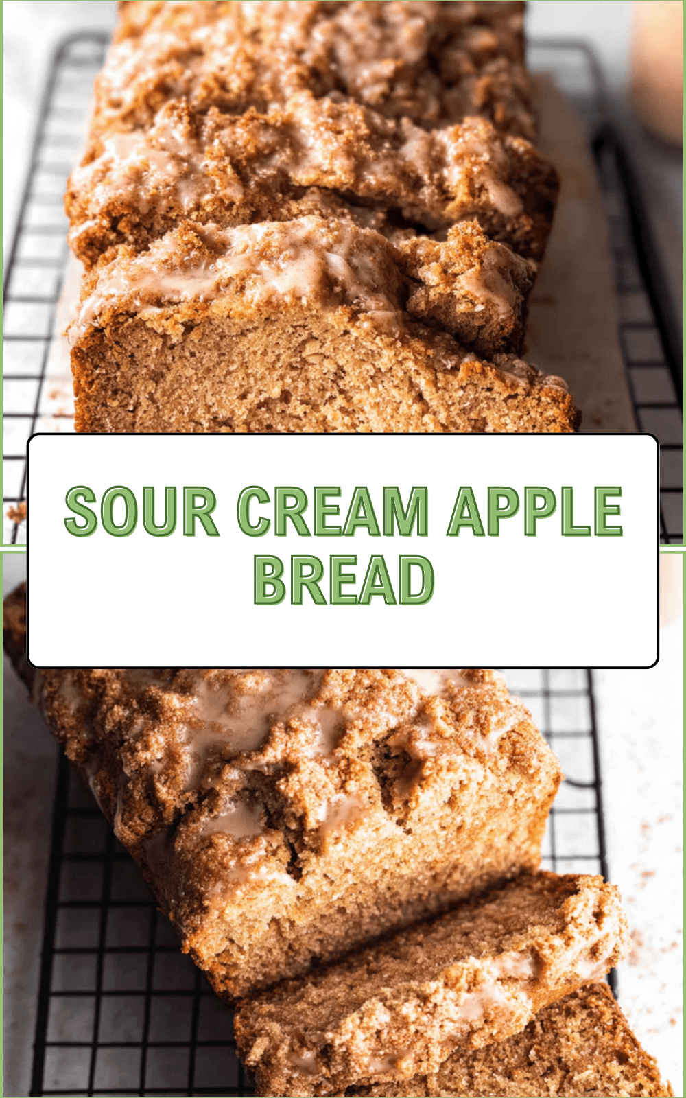 Sour Cream Apple Bread