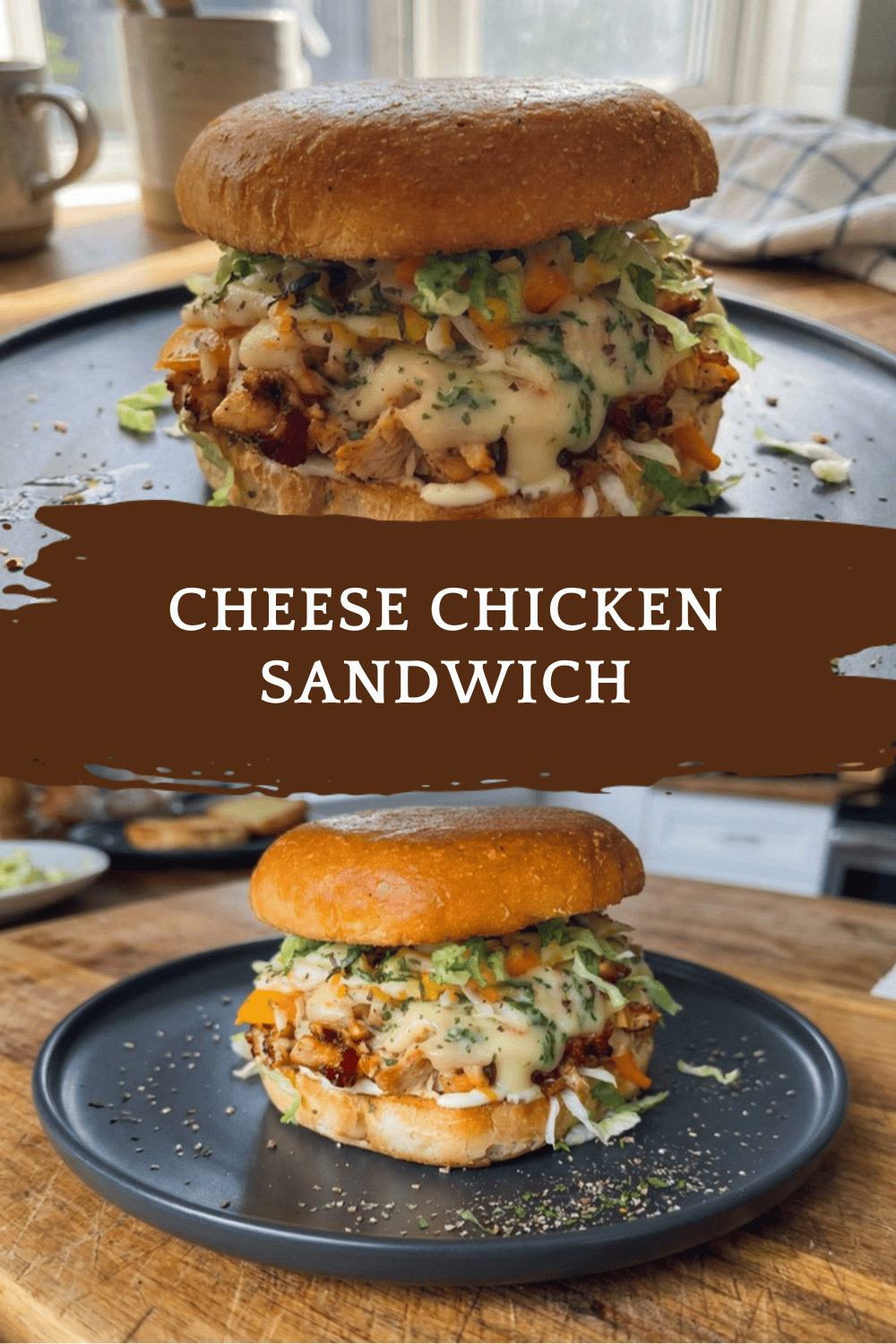 Creamy Grilled Chicken Cheese Sandwich 4 Cheese Chicken Sandwich