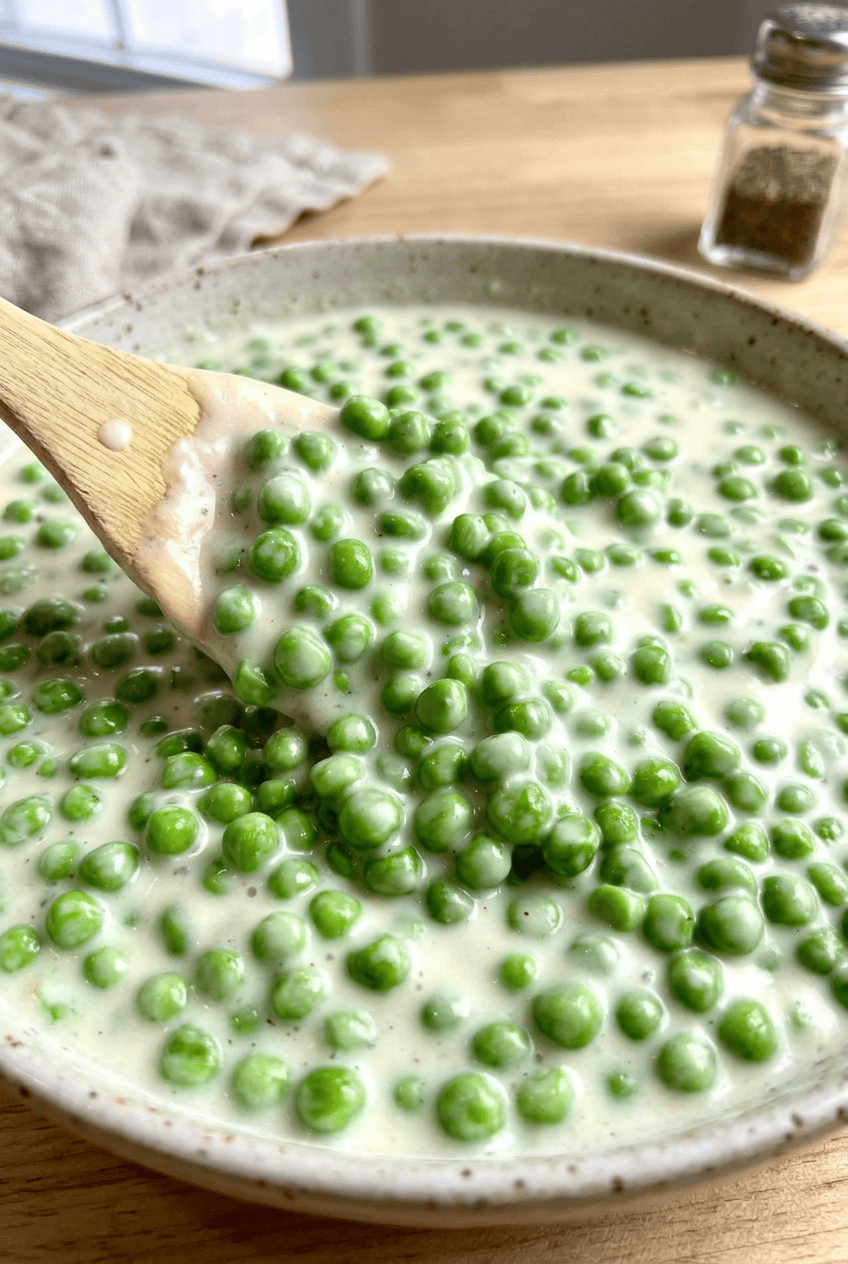 Creamed Peas Recipe Easy Creamy Side Dish 6 Creamed Peas