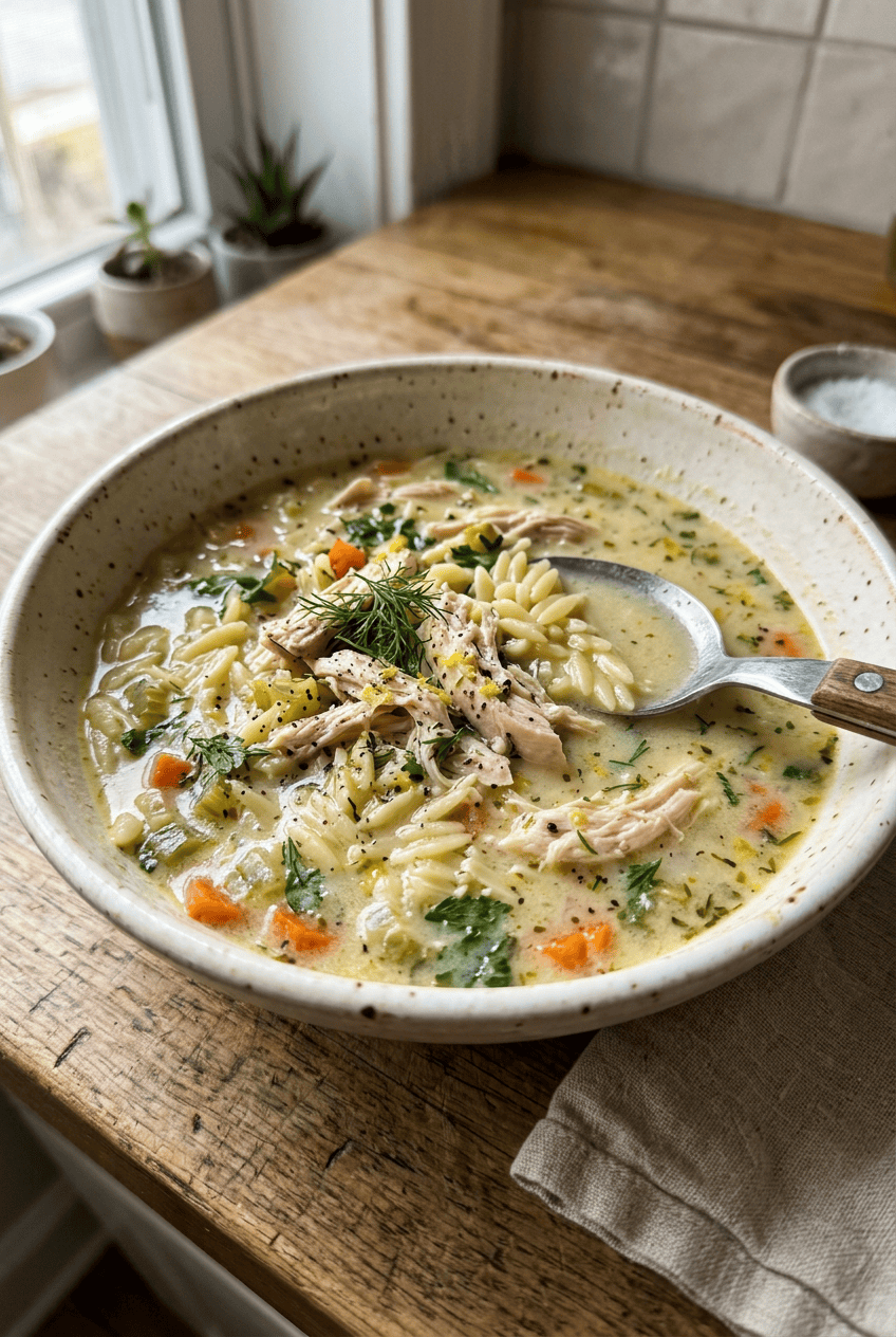 Lemon Chicken Soup