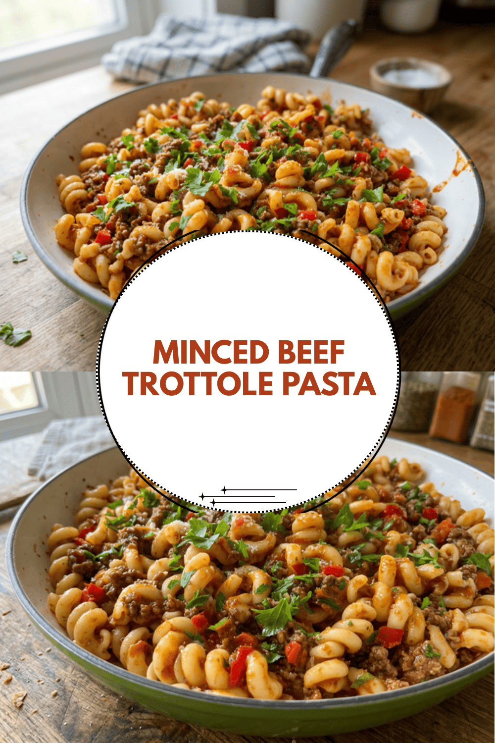 Simple Beef Pasta Skillet Recipe 7 Minced Beef Trottole Pasta
