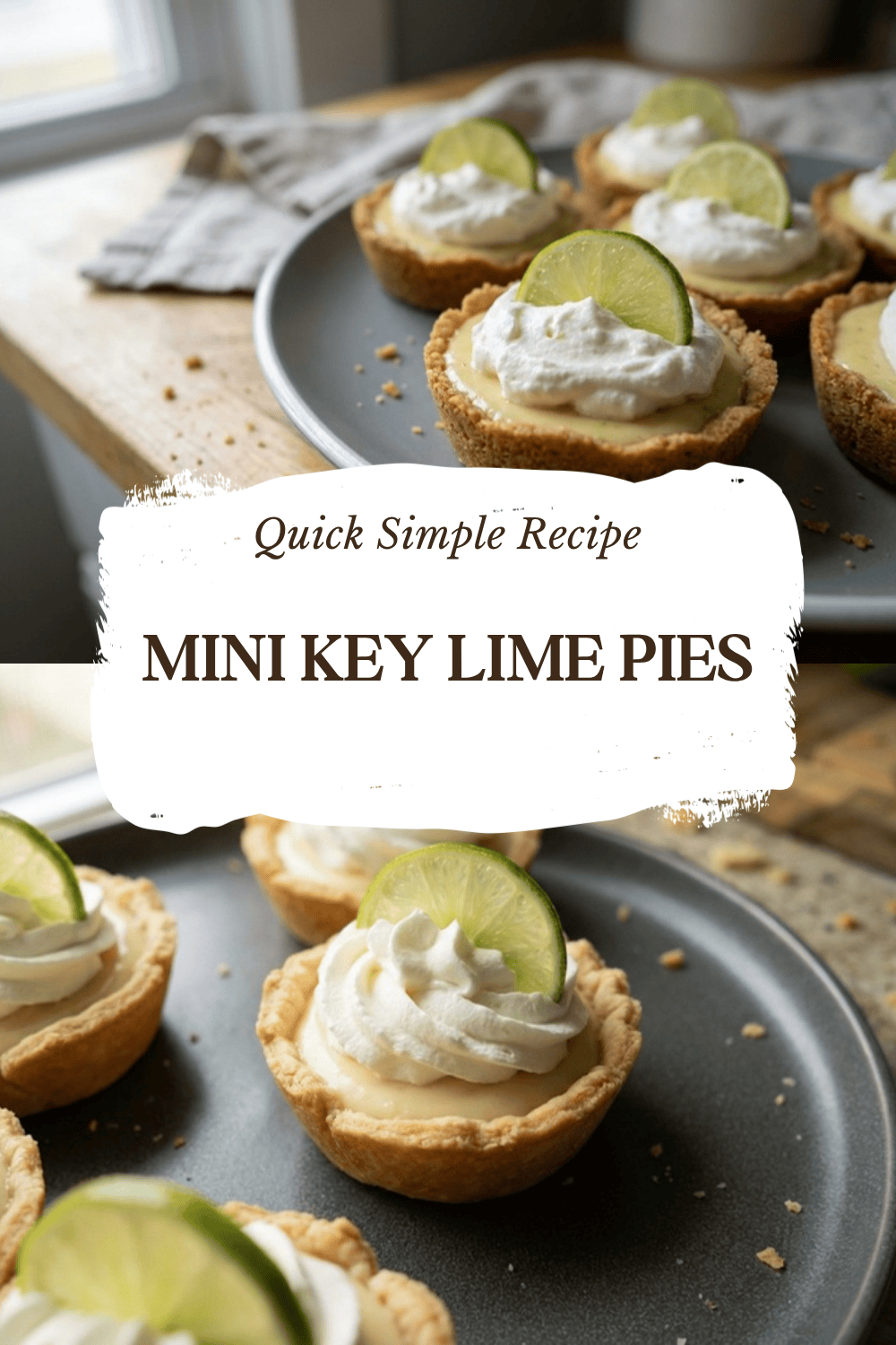 Mini Key Lime Pies Easy No Bake Recipe 7 Mini Key Lime Pies