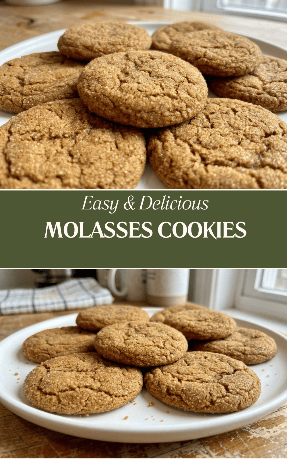 Molasses Cookies