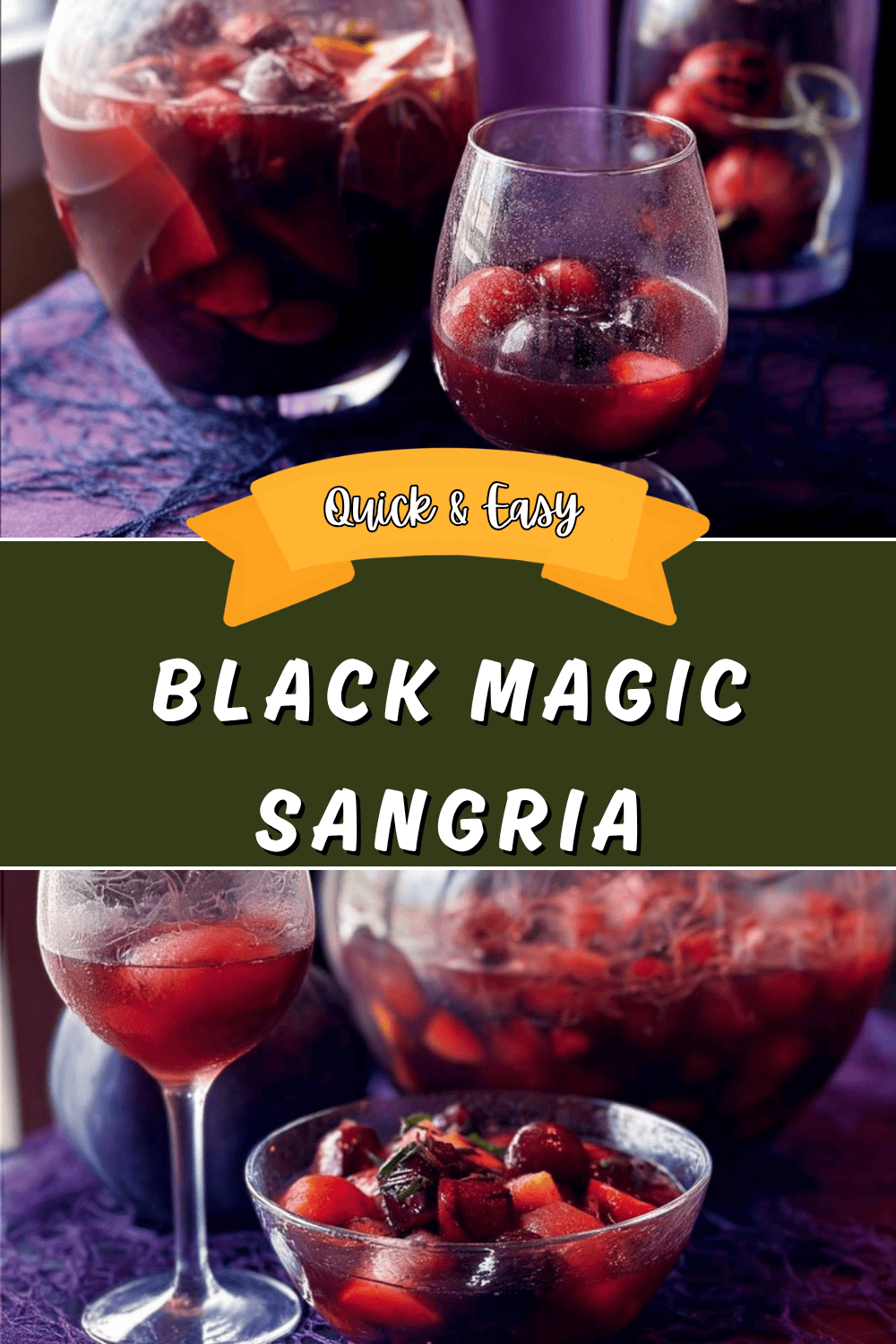 Black Magic Sangria Recipe For Halloween 7 Black Magic Sangria
