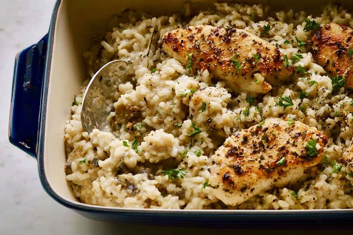 4 Ingredient Chicken And Rice Casserole 6 Chicken Rice Casserole