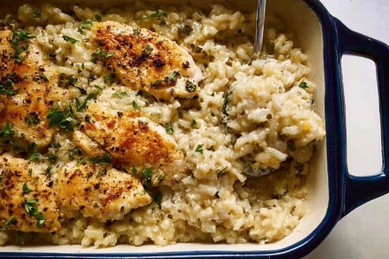 4 Ingredient Chicken And Rice Casserole 8 Chicken Rice Casserole 77.Png