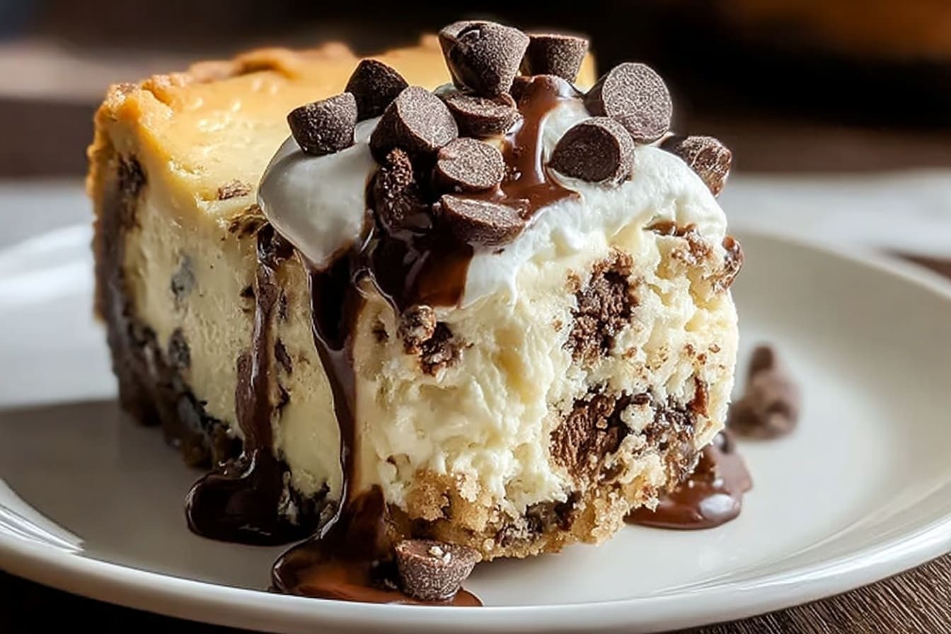 Cookie Dough Cheesecake Recipe 6 Chocolate Chip Cookie Dough Cheesecake