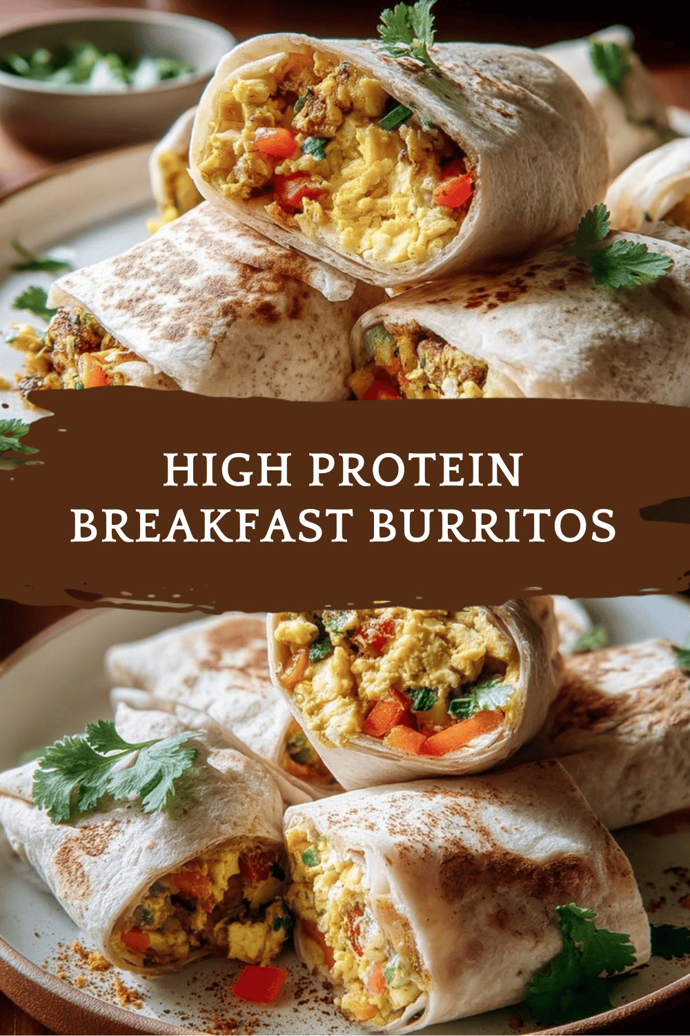 High Protein Breakfast Burrito Recipe 7 High Protein Breakfast Burritos