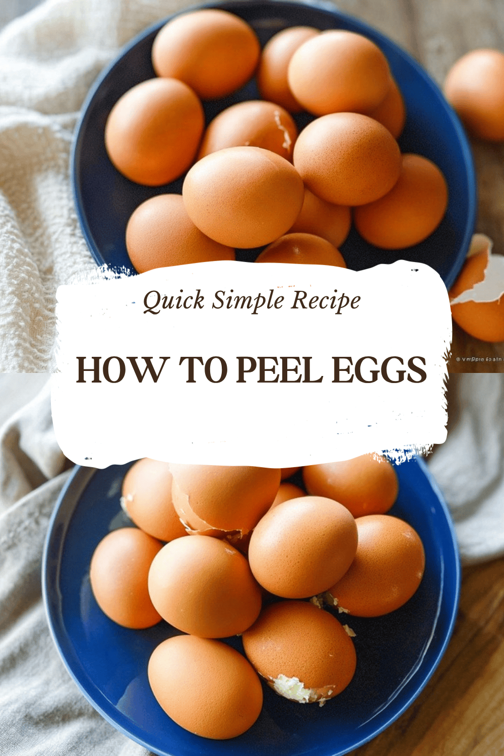 How To Peel Eggs