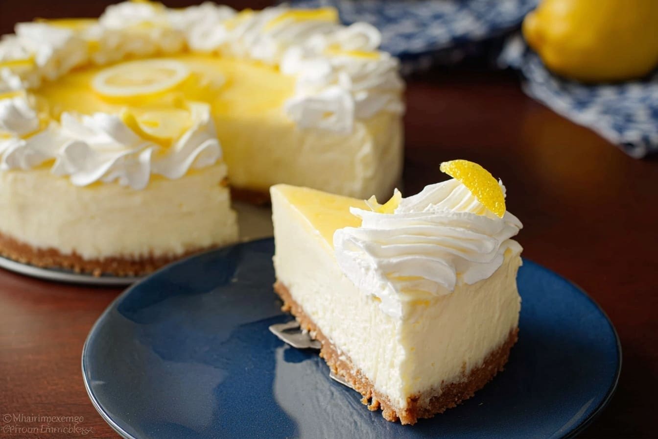 Lemon Cheesecake Recipe Easy No Bake Delight 6 Lemon Cheesecake Recipe
