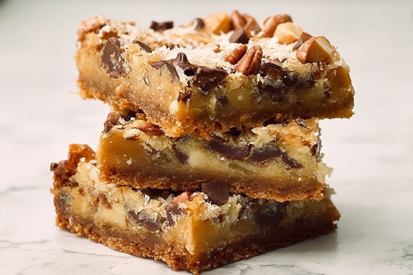 Magic Cookie Bars Recipe Easy Seven Layer Delight 6 Magic Cookie Bars