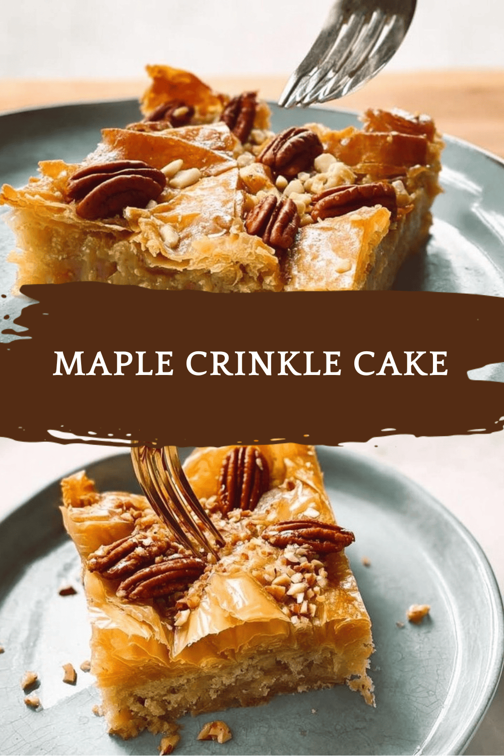 Maple Crinkle Cake