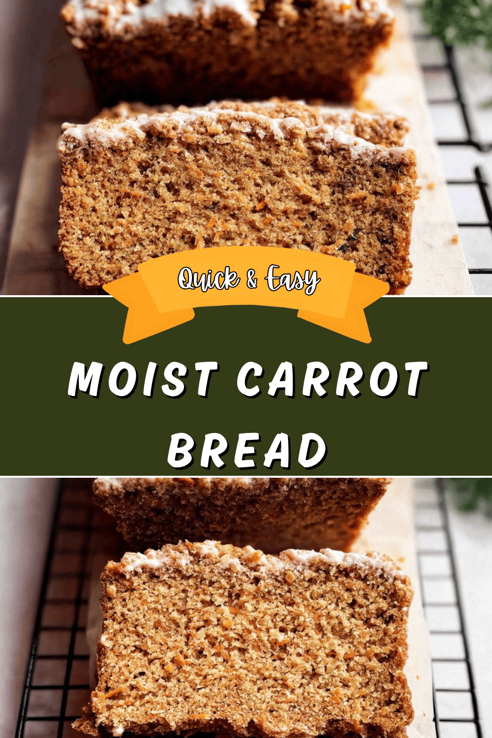 Moist Carrot Bread