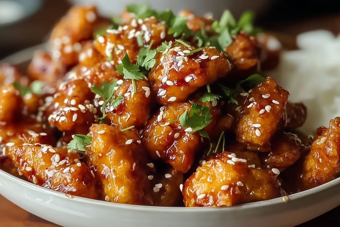 Sesame Chicken Recipe: Crispy Easy Homemade Version 6 Sesame Chicken