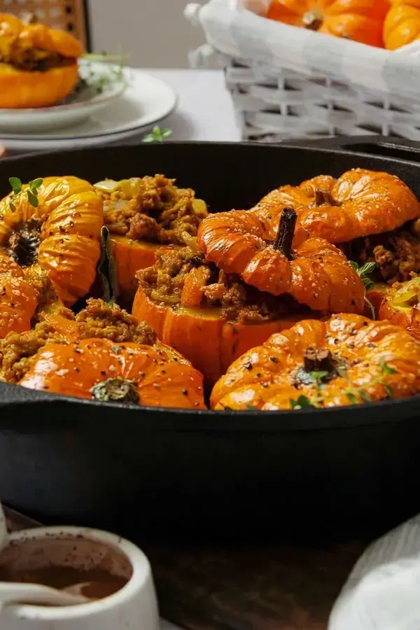 10 Stuffed Mini Pumpkins, Variations