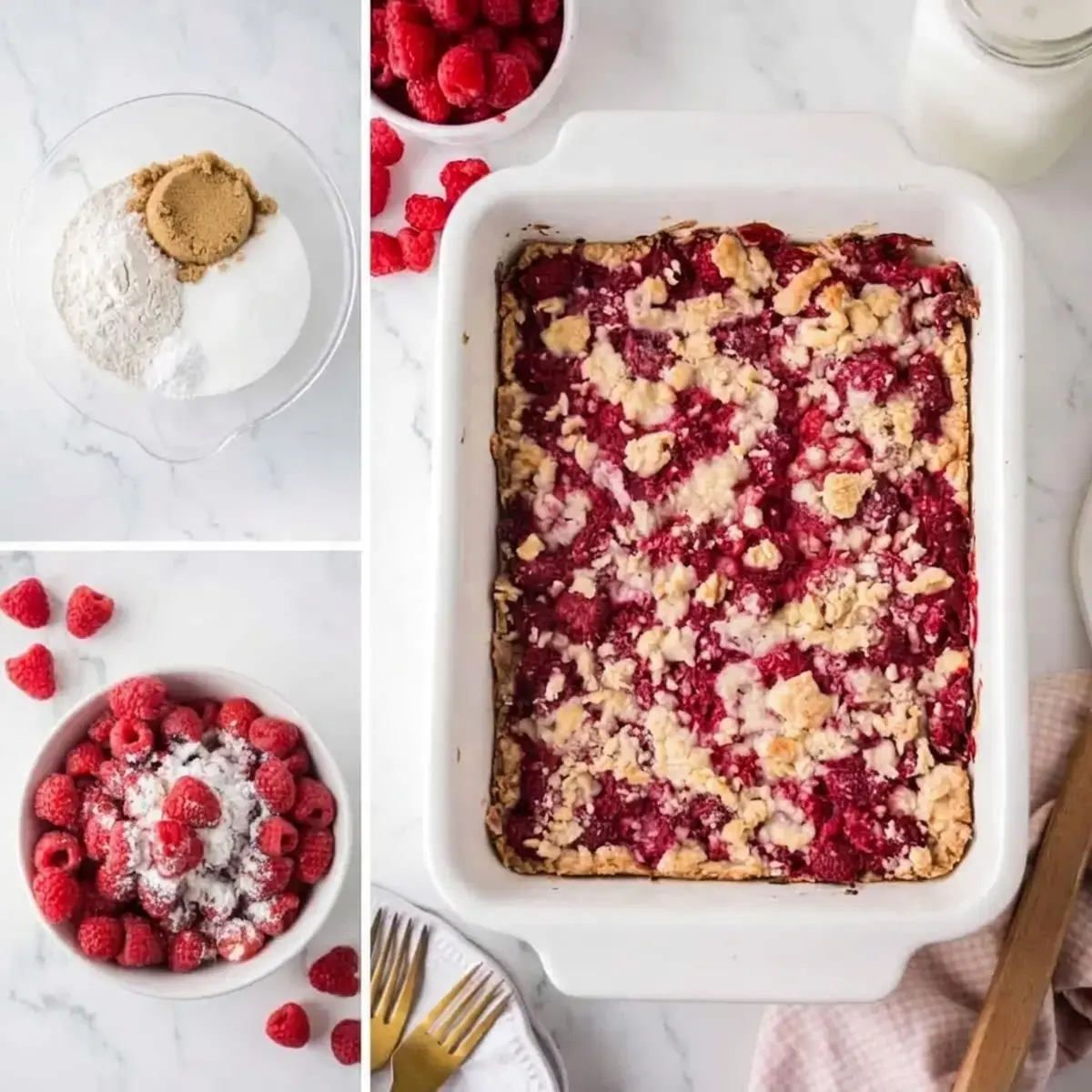12 Raspberry Crumble Bars, How To Make Raspberry Shortbread Bars