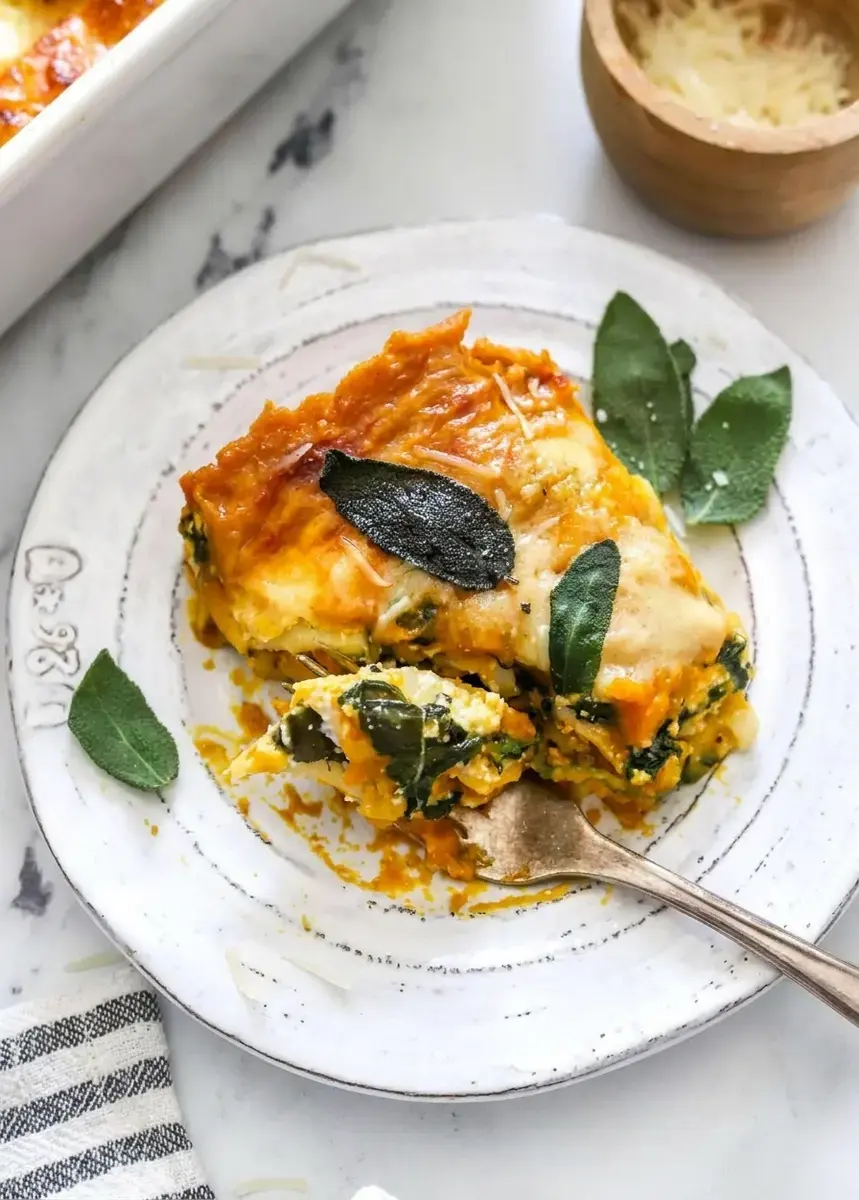 3 Vegetarian Pumpkin Spinach Lasagna Recipes, Recipe Tips And Variations