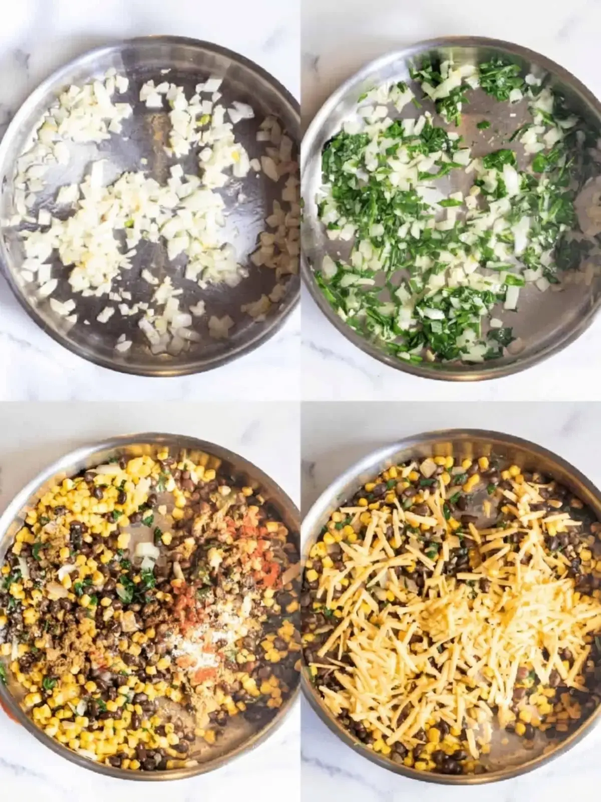 5 Black Bean And Spinach Burrito Recipes For Quick Vegetarian Dinners 3 5 Black Bean And Spinach Burrito Recipes, Step By Step Instructions