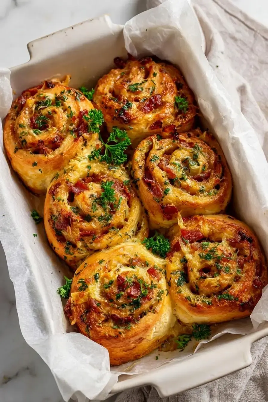 Bacon Cheese Rolls With Garlic Butter, Ingredient Notes
