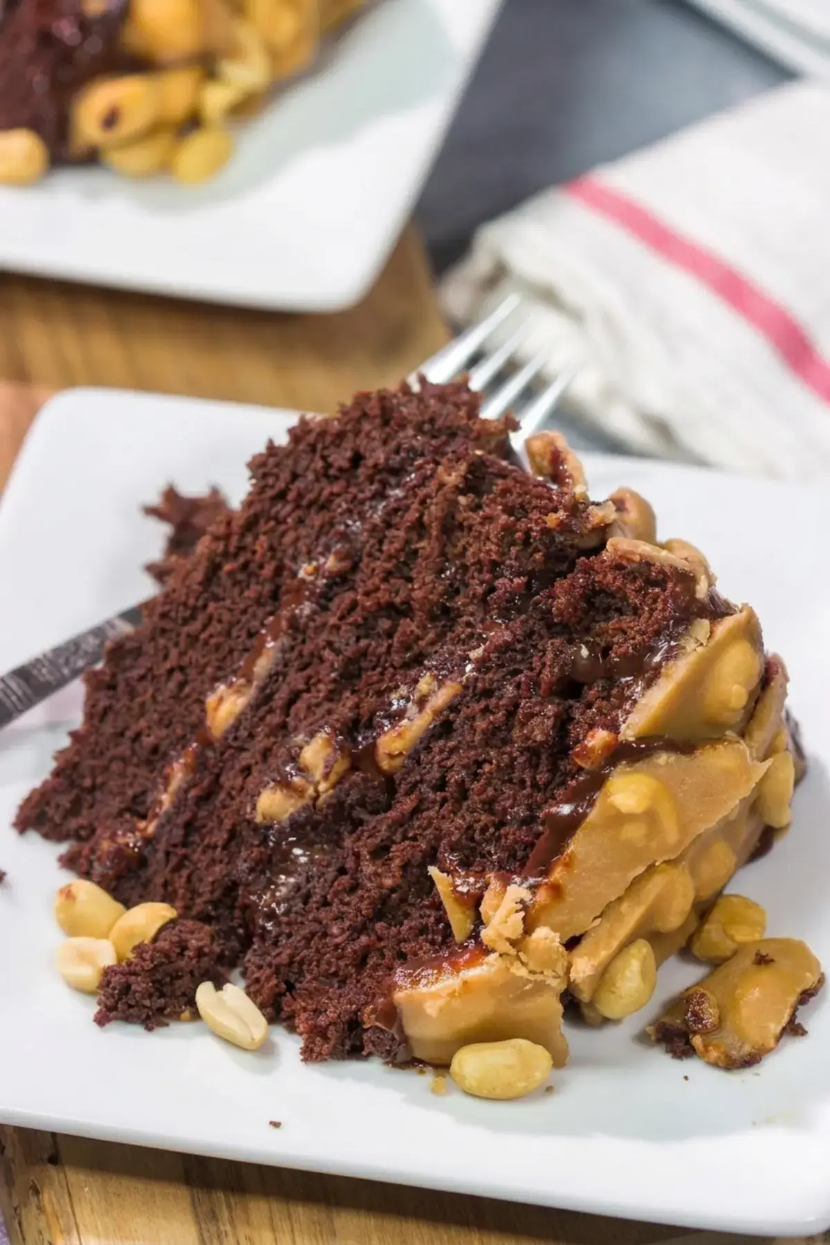 Caramel Chocolate Cake: A Decadent American Dessert With Salted Caramel And Peanuts 16 Caramel Chocolate Cake, How To Store Leftover Chocolate Cake