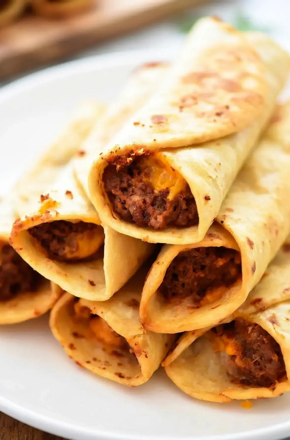 Crisp Bean Burritos