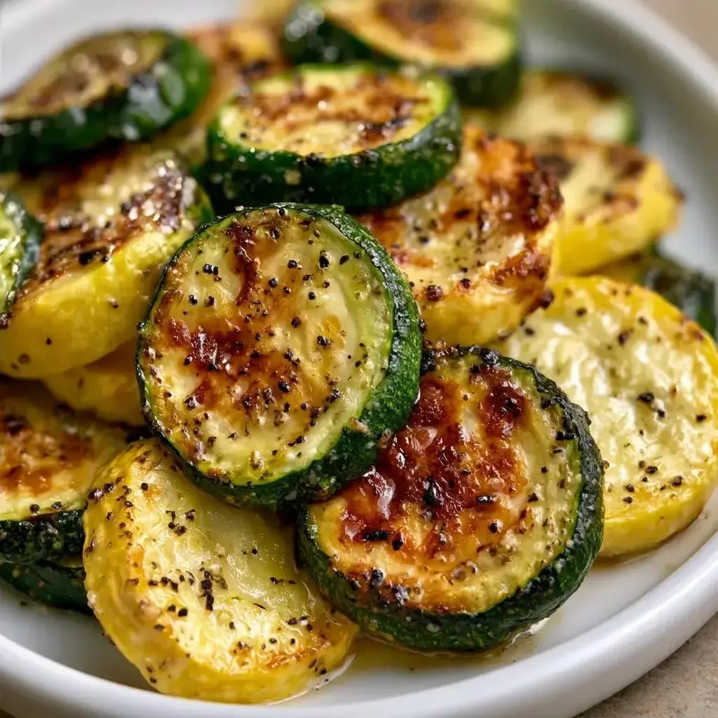 Crispy Sheet Pan Roasted Summer Squash With Parmesan Crust 6 Crispy Sheet Pan Roasted Summer Squash