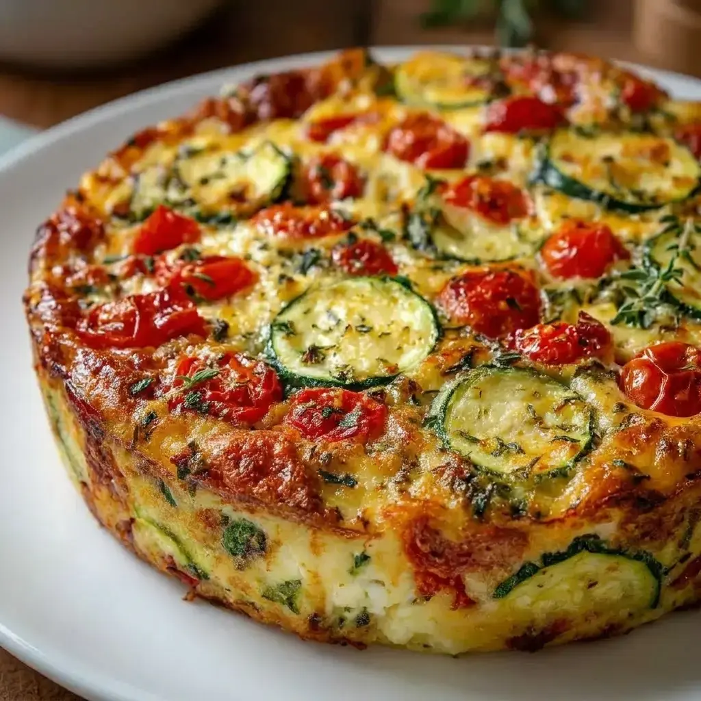 Crustless Zucchini Tomato Quiche Recipe For A Light Summer Brunch 10 Crustless Zucchini Tomato Quiche