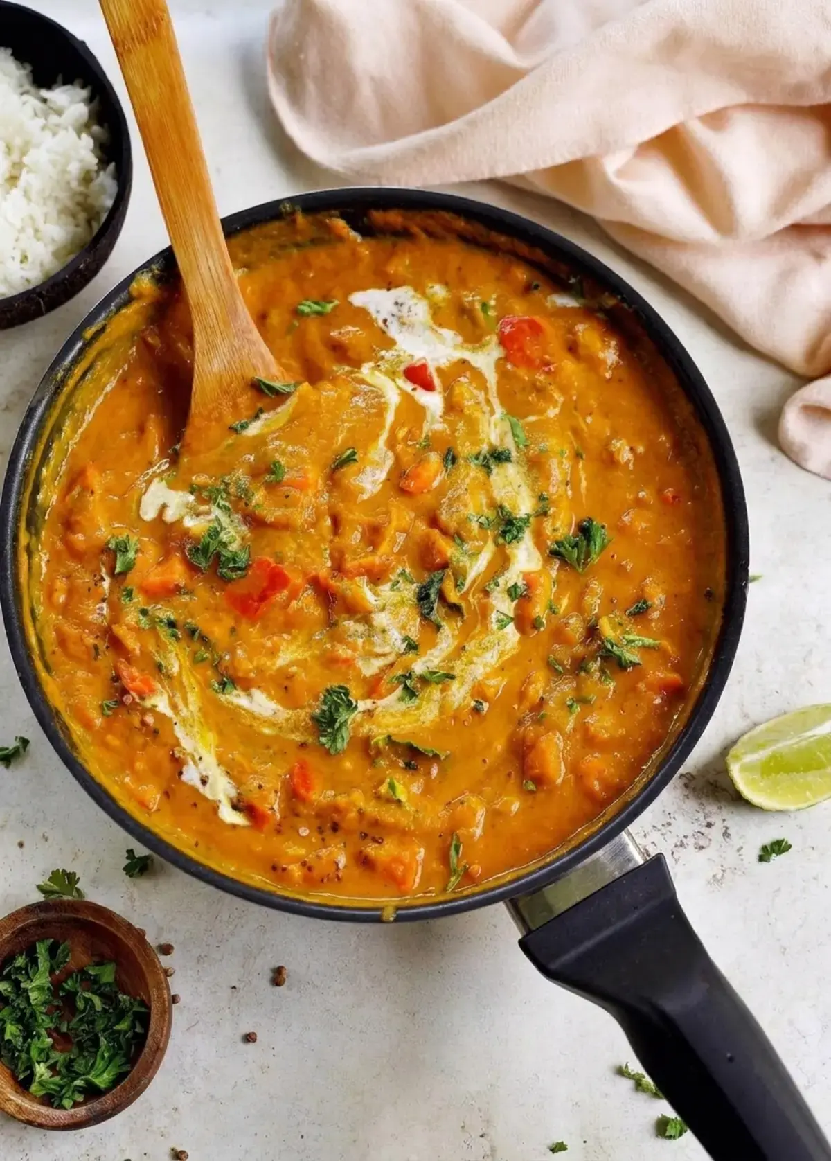 Indian Pumpkin Curry, Instant Pot Method