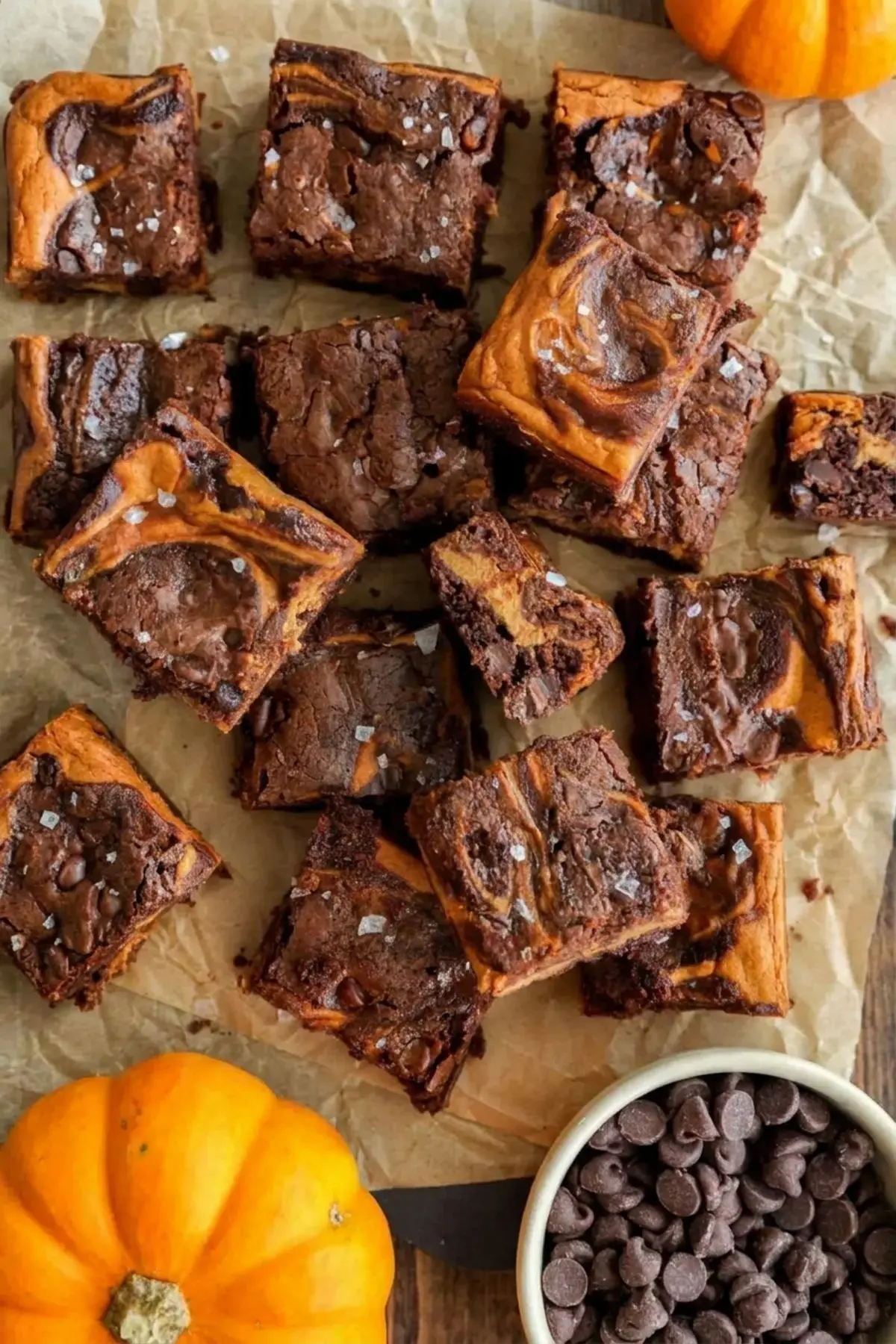 Pumpkin Brownies, How To Store