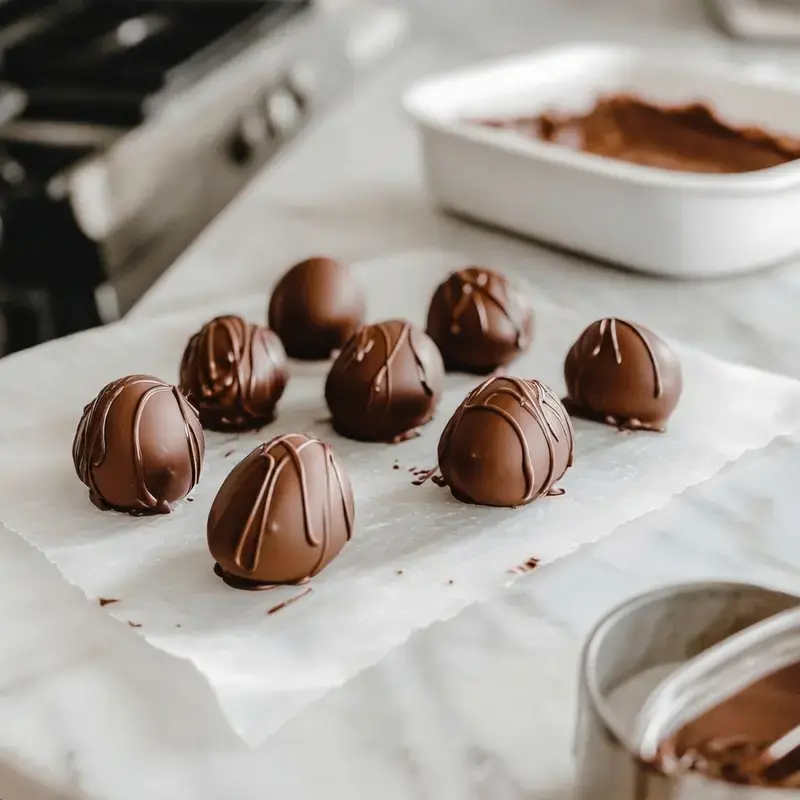 20+ Delicious Easter Treats, 18. Peanut Butter Chocolate Eggs