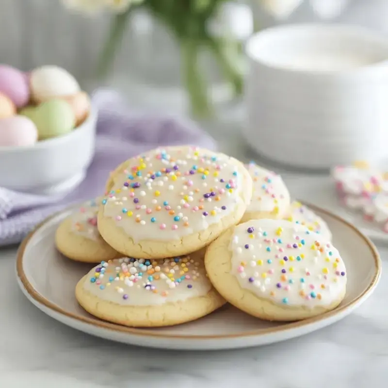 20+ Delicious Easter Treats, 8. Easter Sugar Cookies
