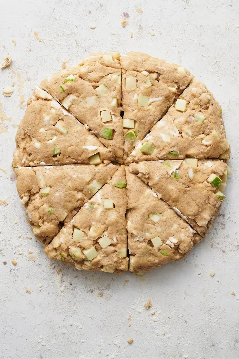 Apple Scones With Maple Glaze, Best Apple Scone Dough